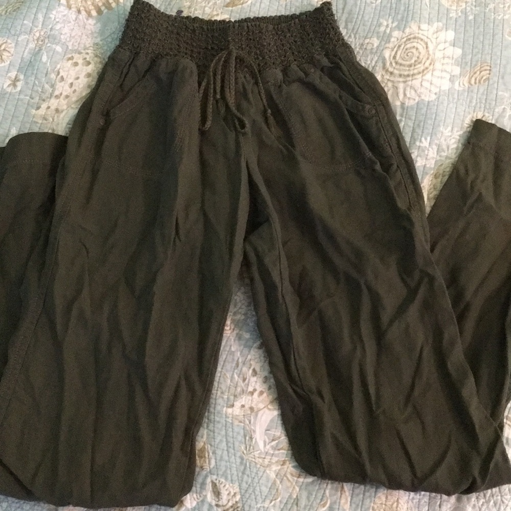 Army Green Comfy Pants